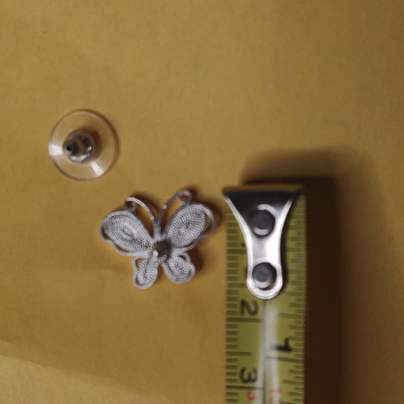 Filigree Earrings, filigree 100% handmade silver 925. Filigrana. - Picture 5 of 5